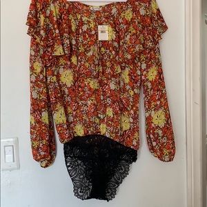 Free People Bodysuit